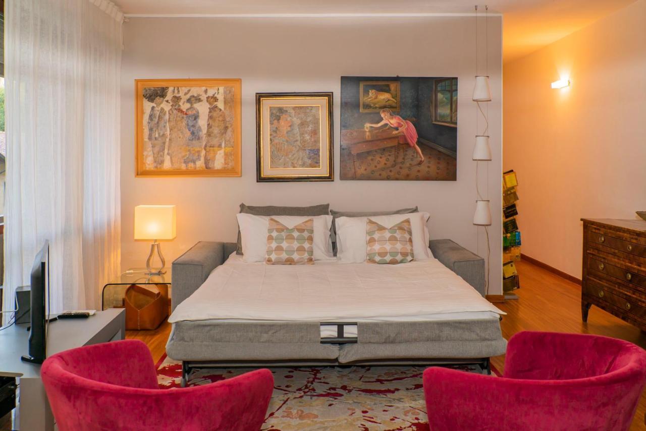 Apartmán Trilocale Como Centro, Esclusivo 100 Mq Con 3 Balconi Exteriér fotografie