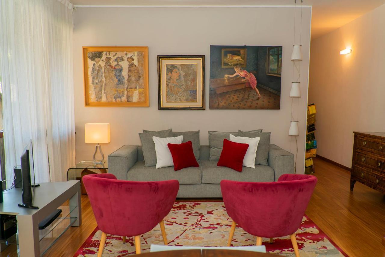 Apartmán Trilocale Como Centro, Esclusivo 100 Mq Con 3 Balconi Exteriér fotografie